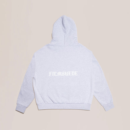 Old English Hoodie | Heather Grey